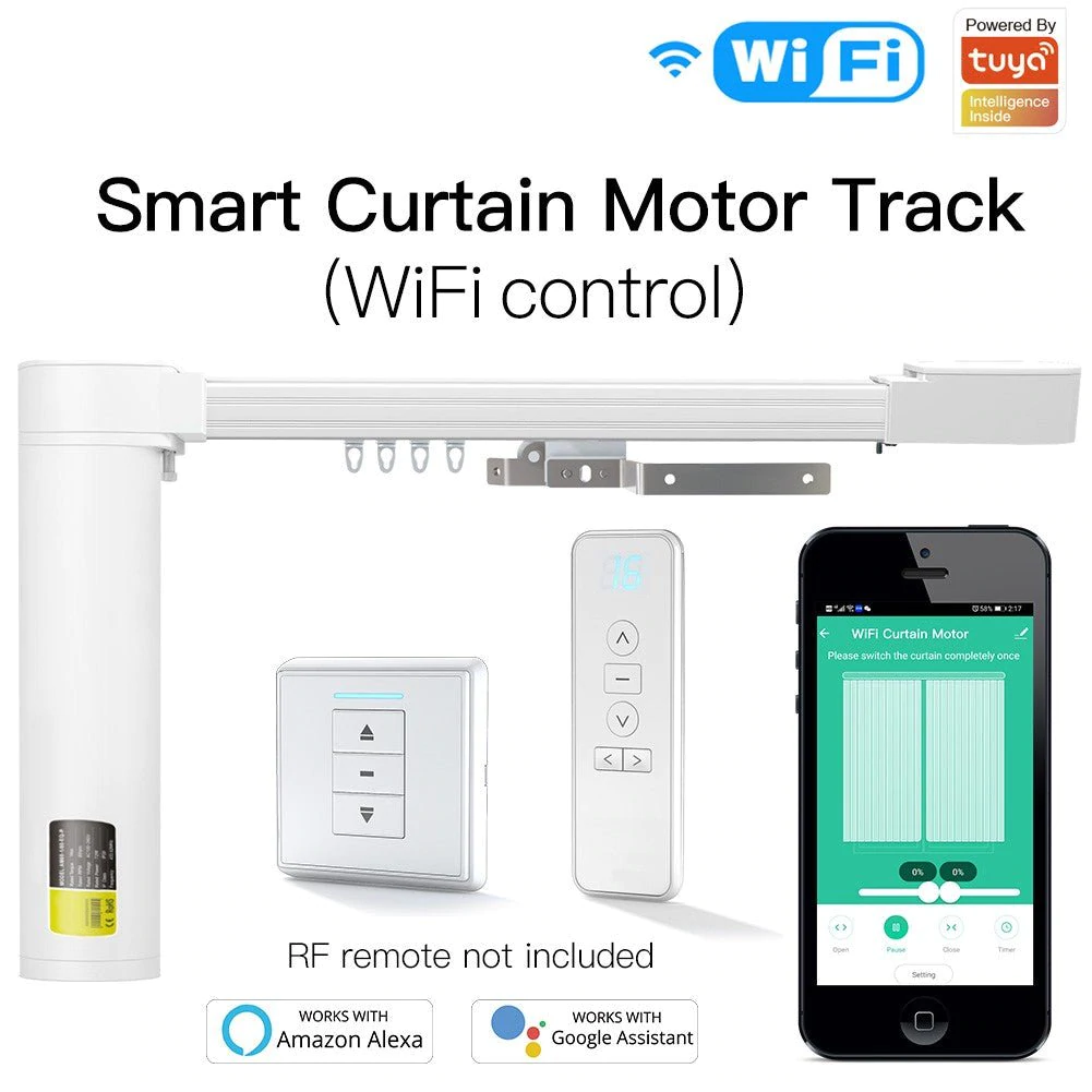 Wifi Curtain Rail & Motor