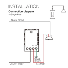 Load image into Gallery viewer, Wifi No Neutral Light Switch
