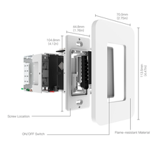 Load image into Gallery viewer, Wifi No Neutral Light Switch
